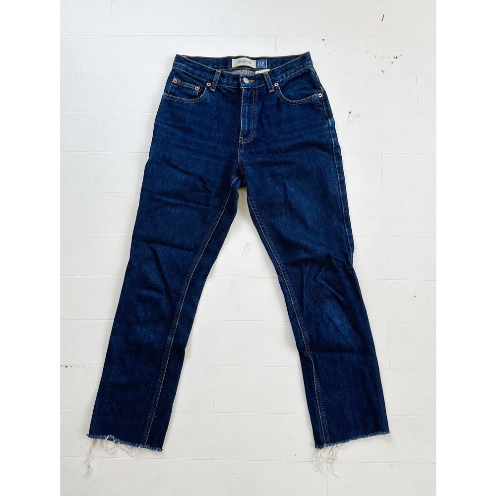 Vintage 90s Dark Blue Original Fit Gap Jeans 26 x 26